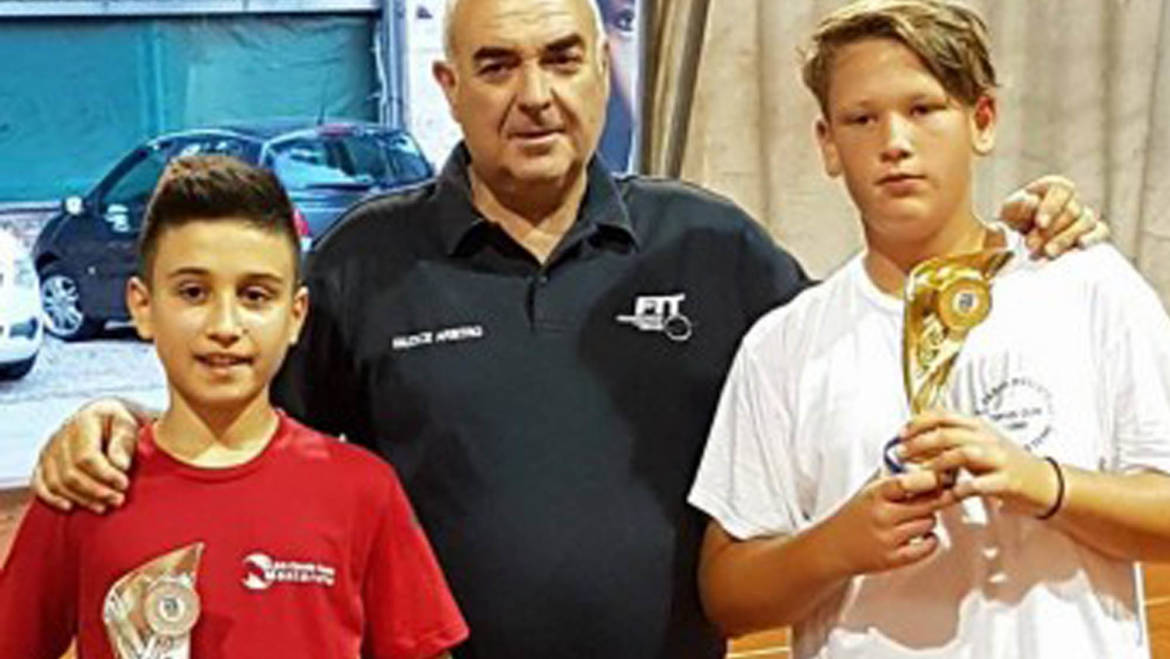 Francesco Margiotta sfiora la vittoria del torneo U14 del Clt Terni
