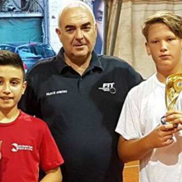 Francesco Margiotta sfiora la vittoria del torneo U14 del Clt Terni